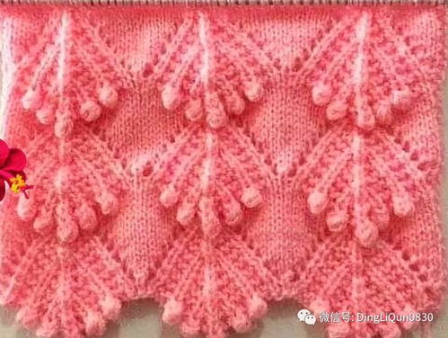 針織作品 30個(gè)美麗的毛衣針織針跡圖案設(shè)計(jì)