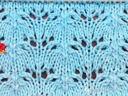 針織作品 30個漂亮的針織針跡圖案設計